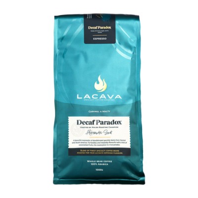 LaCava - kawa ziarnista bezkofeinowa BLEND Decaf Paradox Espresso 1 kg - zdjęcie 1