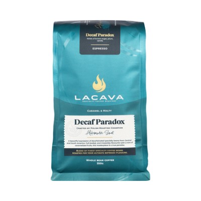 LaCava - kawa ziarnista bezkofeinowa BLEND Decaf Paradox Espresso 350 g - zdjęcie 1