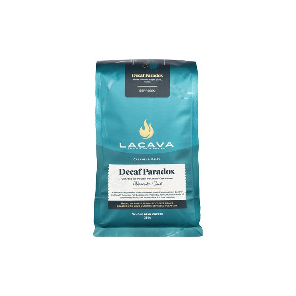 LaCava - kawa ziarnista bezkofeinowa BLEND Decaf Paradox Espresso 350 g