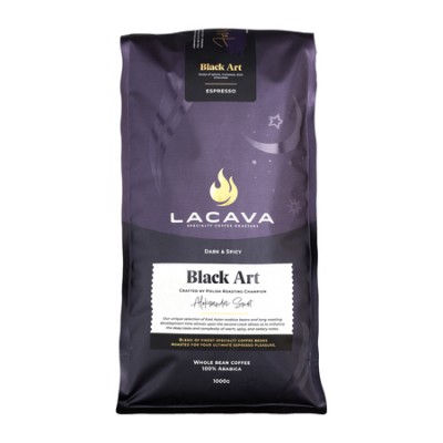 LaCava - kawa ziarnista Black Art Espresso 1 kg - zdjęcie 1
