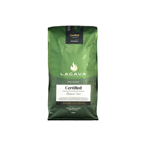 LaCava - kawa ziarnista Certified Espresso 1 kg