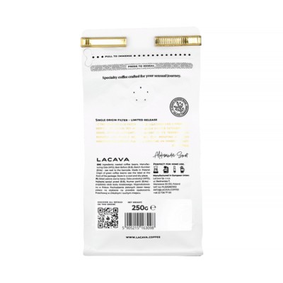 LaCava - kawa ziarnista Etiopia Tibebu Roba Natural Filter 250 g - zdjęcie 2