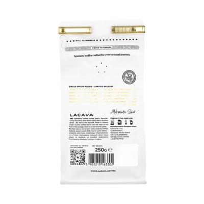 Lacava - kawa ziarnista Kostaryka Hacienda Sonora Natural Filter 250 g - zdjęcie 2