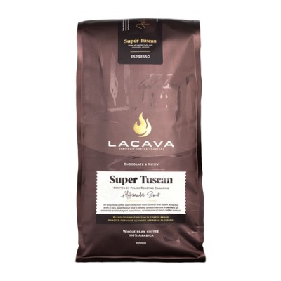 LaCava - kawa ziarnista Super Tuscan Espresso 1 kg - zdjęcie 1