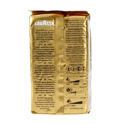 Lavazza - kawa mielona Qualita Oro 250 g - zdjęcie 2