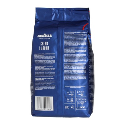 Lavazza - kawa ziarnista Crema e Aroma Blue 1 kg - zdjęcie 2