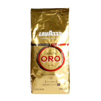 Lavazza - kawa ziarnista Qualita Oro 500 g - zdjęcie 1