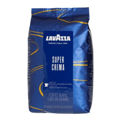 Lavazza - kawa ziarnista Super Crema 1 kg - zdjęcie 1