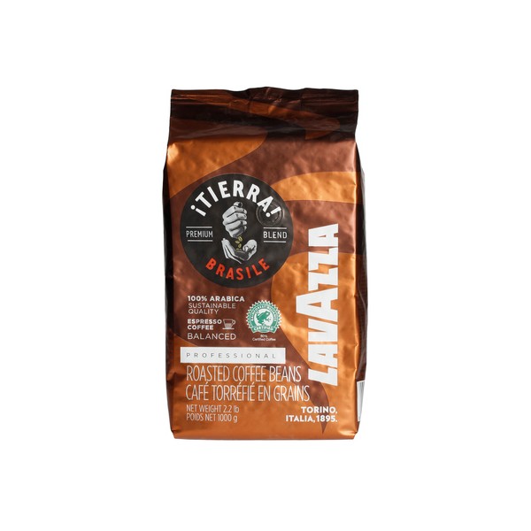 Lavazza - kawa ziarnista Tierra Brasile 100% Arabica 1 kg