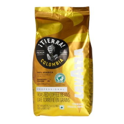 Lavazza - kawa ziarnista Tierra Columbia - 100% Arabica 1 kg - zdjęcie 1