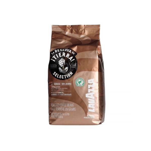 Lavazza - kawa ziarnista Tierra Selection Espresso 100% Arabica 1 kg