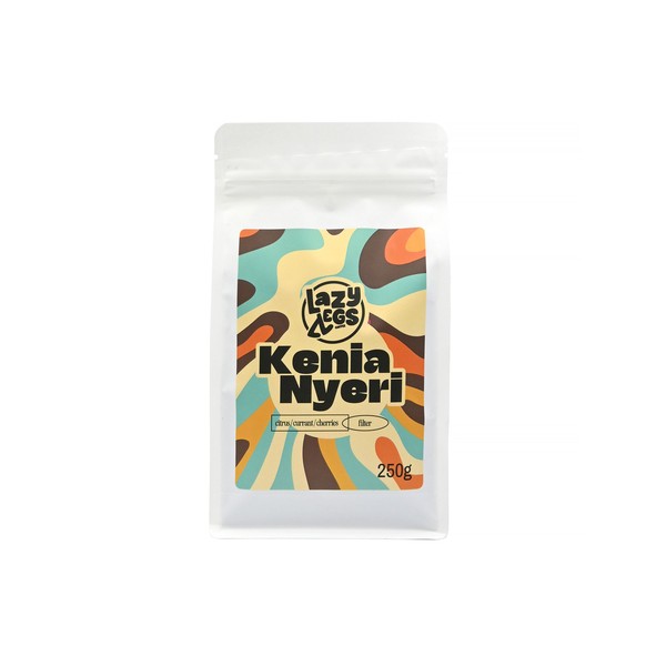 Lazy Legs - kawa ziarnista Kenia Nyeri Washed Filter 250 g