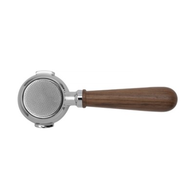 Lelit - PLA580W Portafiltr 58mm bez wylewek z drewnianą rączką - zdjęcie 1