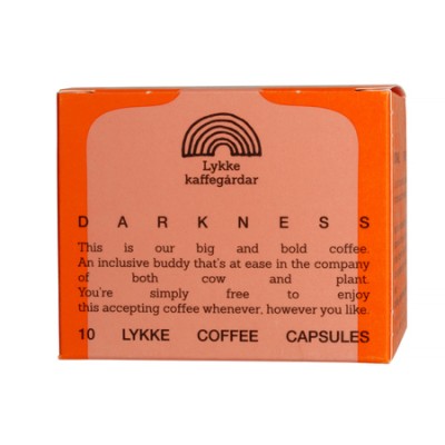Lykke - kawa w kapsułkach Darkness - 10 kapsułek - zdjęcie 2