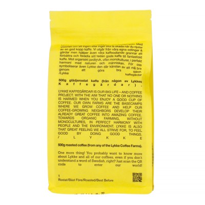 Lykke - kawa ziarnista BAM BAM Espresso 500 g - zdjęcie 3