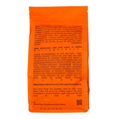 Lykke - kawa ziarnista Darkness Blend Omniroast 500 g - zdjęcie 2