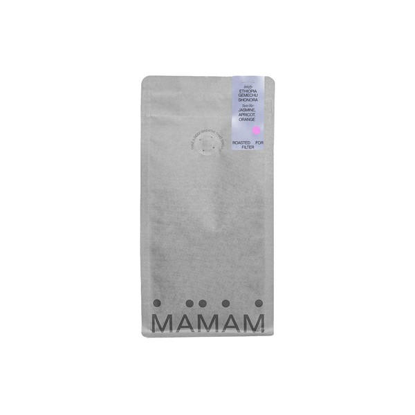 MAMAM - kawa ziarnista Ethiopia Gemeshu Shonora Natural Filter 250 g