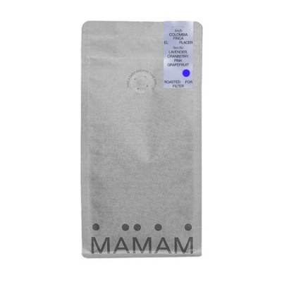 MAMAM - kawa ziarnista Kolumbia El Placer Natural Filter 250 g - zdjęcie 1