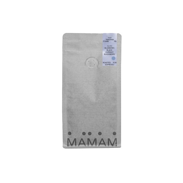 MAMAM - kawa ziarnista Tanzania Itumbi PB Washed Espresso 250 g