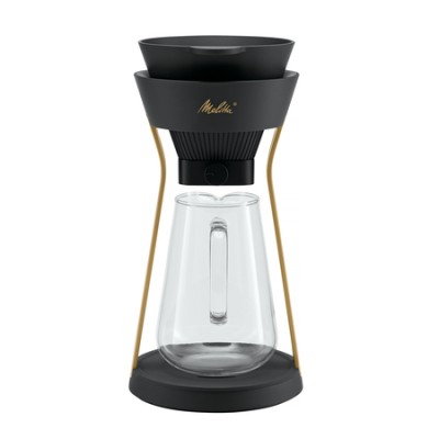 Melitta - AMANO Czarno-złoty - Stacja z dripperem do parzenia kawy - zdjęcie 1