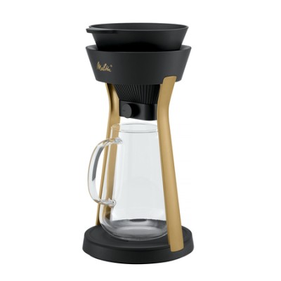 Melitta - AMANO Czarno-złoty - Stacja z dripperem do parzenia kawy - zdjęcie 2
