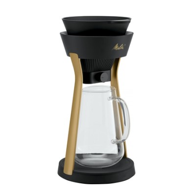 Melitta - AMANO Czarno-złoty - Stacja z dripperem do parzenia kawy - zdjęcie 3