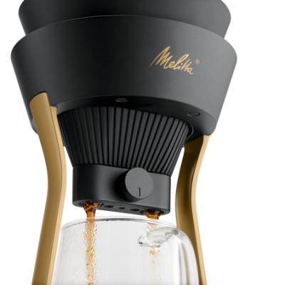 Melitta - AMANO Czarno-złoty - Stacja z dripperem do parzenia kawy - zdjęcie 4