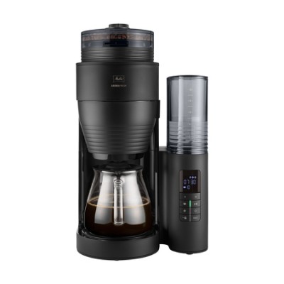 Melitta - AromaFresh II Czarny Mat - Ekspres przelewowy z wbudowanym młynkiem - zdjęcie 1