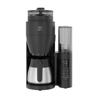 Melitta - AromaFresh II PRO Therm Czarny Mat - Ekspres przelewowy z wbudowanym młynkiem - zdjęcie 1