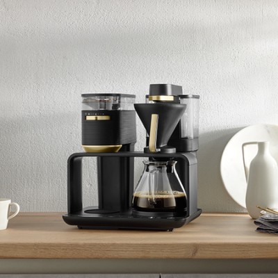 Melitta - EPOS Czarno-złoty - Ekspres przelewowy z wbudowanym młynkiem - zdjęcie 5