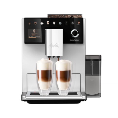 Melitta - LatteSelect Facelift Srebrny - Ekspres ciśnieniowy - zdjęcie 2