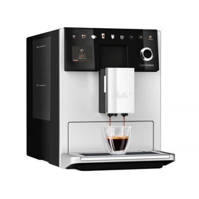 Melitta - LatteSelect Facelift Srebrny - Ekspres ciśnieniowy - zdjęcie 4