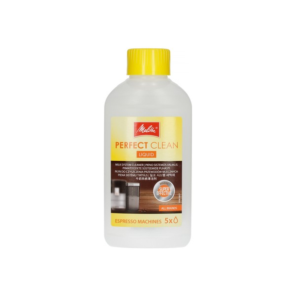Melitta Perfect Clean Liquid - Płyn do czyszczenia obwodów mleka 250 ml