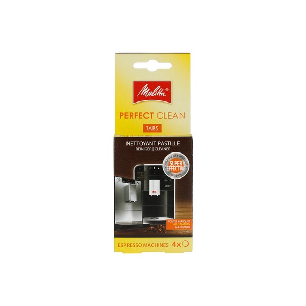 Melitta Perfect Clean Tabs - Tabletki czyszczące do ekspresów -  4 sztuki