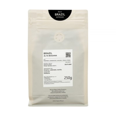 Miga Coffee - kawa ziarnista Brazil Espresso 250 g - zdjęcie 2