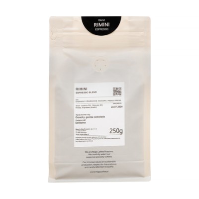 Miga Coffee - kawa ziarnista Rimini Blend Espresso 250 g - zdjęcie 2
