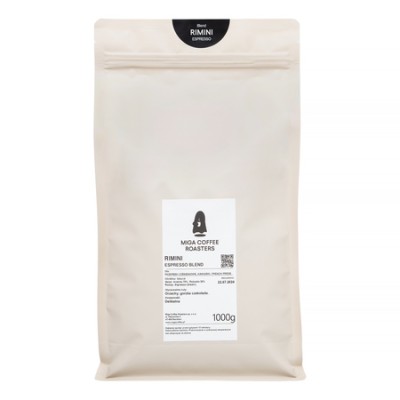 Miga Coffee - kawa ziarnista Rimini Espresso 1 kg - zdjęcie 2
