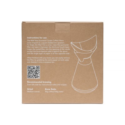 Miir - Filtry do zaparzacza New Standard Carafe 100 sztuk - zdjęcie 4