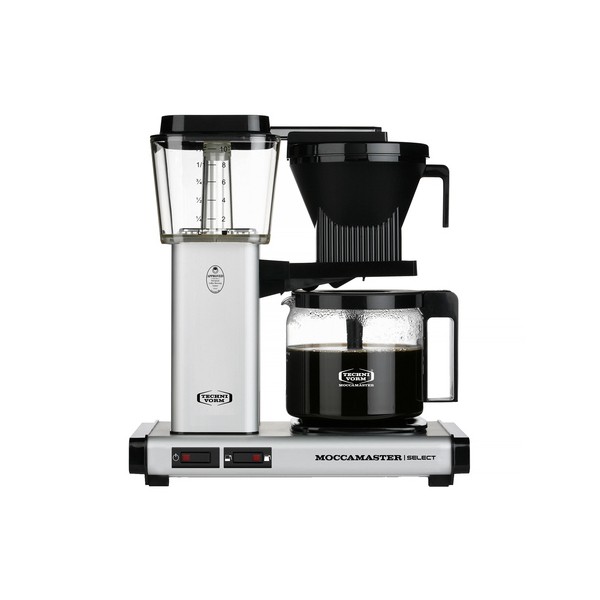 Moccamaster KBG 741 Select - Matt Silver - Ekspres przelewowy