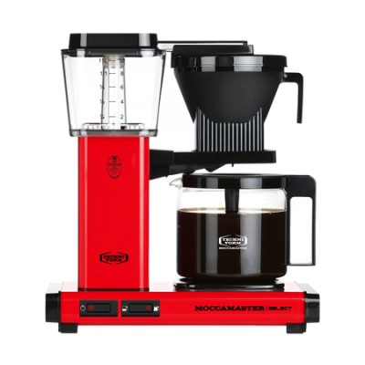 Moccamaster KBG Select red ekspres przelewowy czerwony - zdjęcie 1