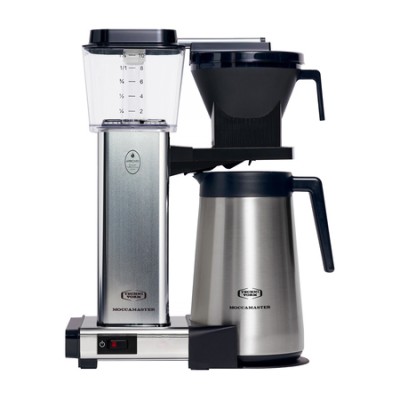 Moccamaster KBGT 741 Aluminium Polished Silver - Ekspres przelewowy z termosem - zdjęcie 1
