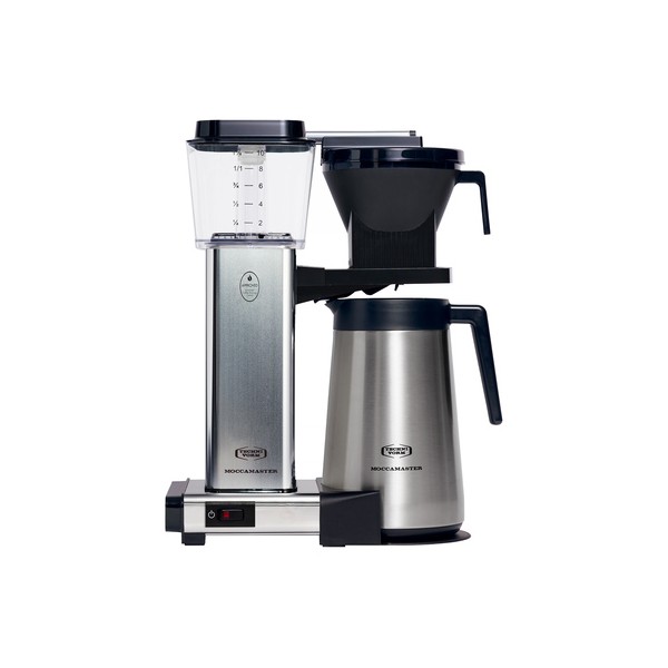 Moccamaster KBGT 741 Aluminium Polished Silver - Ekspres przelewowy z termosem