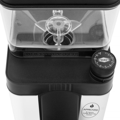 Moccamaster KM5 Burr Electric Coffee Grinder Matt White - Młynek elektryczny - zdjęcie 4