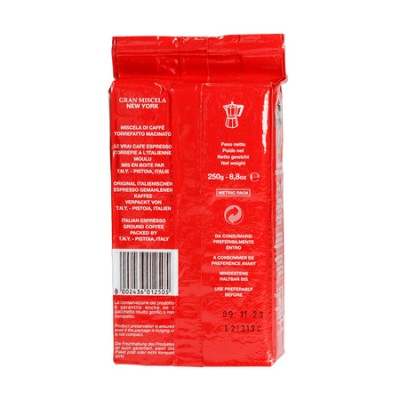 New York - kawa mielona Macinato Moka 250 g - zdjęcie 2