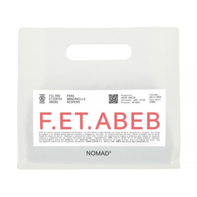 Nomad Coffee - kawa ziarnista Etiopia Abebe Hewiso Natural Filter 250 g - zdjęcie 1