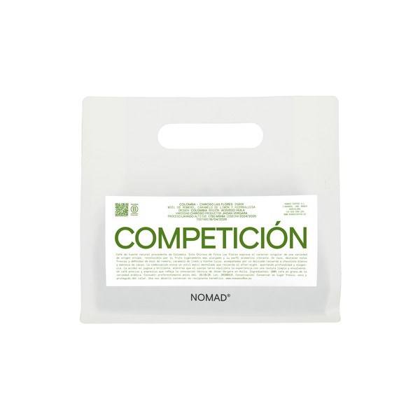 Nomad Coffee - kawa ziarnista Kolumbia Chiroso Las Flores Washed Filter 250 g