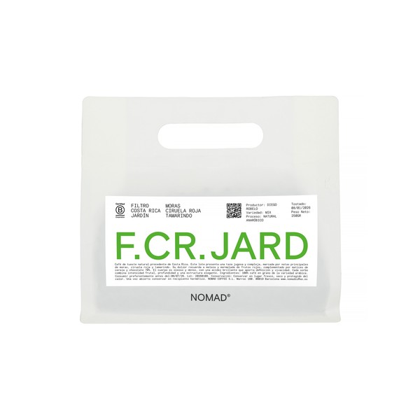 Nomad Coffee - kawa ziarnista Kostaryka Garden Natural Anaerobic Filter 250 g