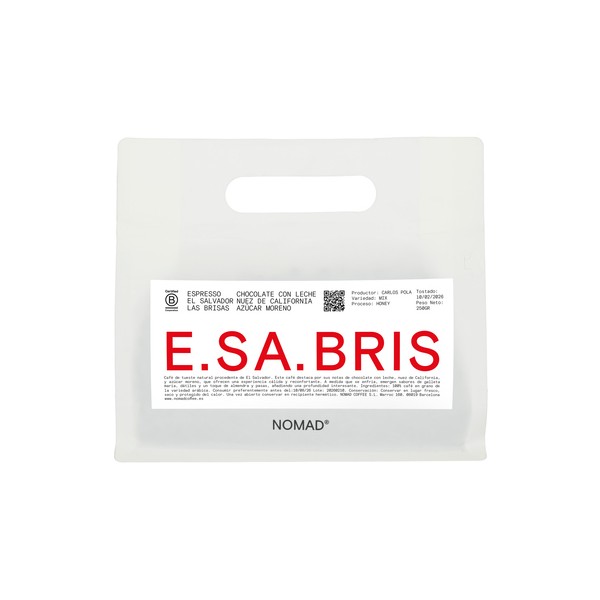 Nomad Coffee - kawa ziarnista Salwador Las Brisas Honey Espresso 250 g