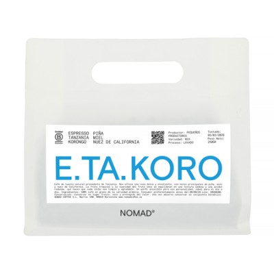 Nomad Coffee - kawa ziarnista Tanzania Korongo Washed Espresso 250 g - zdjęcie 1