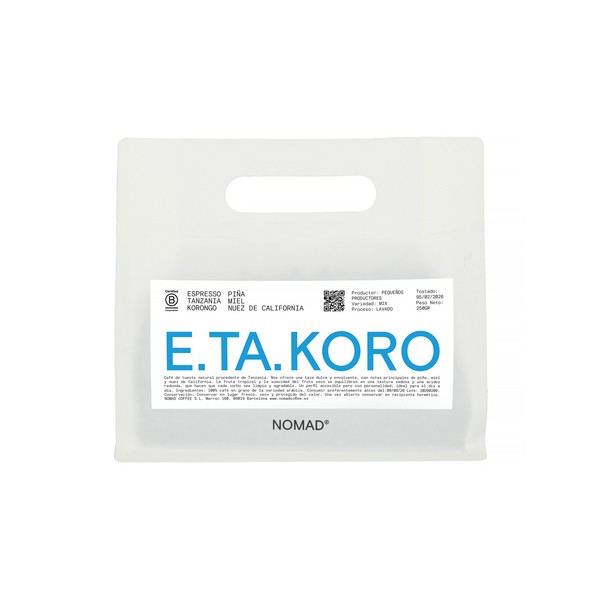 Nomad Coffee - kawa ziarnista Tanzania Korongo Washed Espresso 250 g